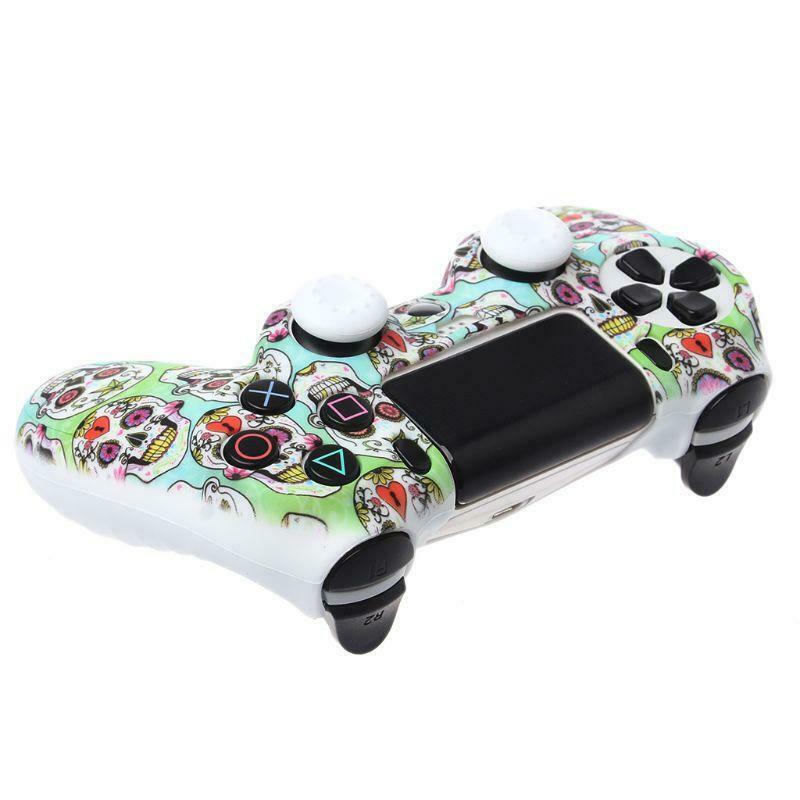 Protective Cover Gamepad Sleeve Case Soft Silicone Skin Analog Thumb Grip Stick