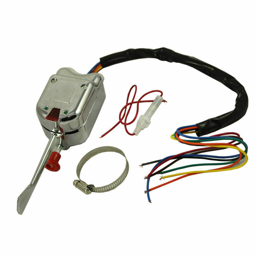 Auto Chrome Universal Street Hot Rod Turn Signal Switch for Ford Buick GM