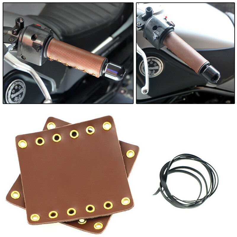 Rubber Handlebar Hand Grip Bar Cover Coat Universal For Motorcycle Bike Scooter