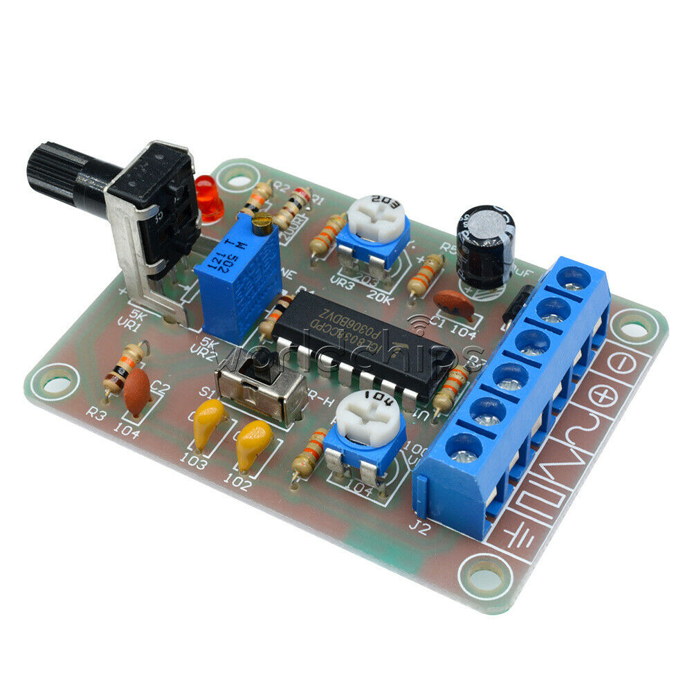 DC 12V Sine Square Triangle ICL8038 Monolithic Function Signal Generator Module