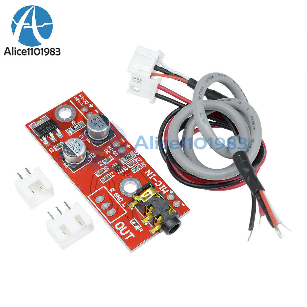 MAX9812 MAX9812L Electret Microphone Amplifier Board 3V/ 4V-12V Input