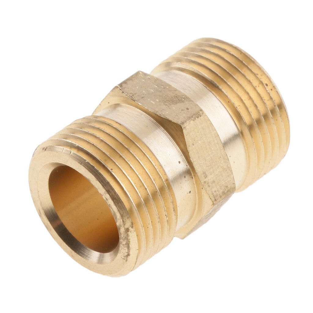 High Pressure washer Brass Hose quick connect M22x 1.5mm 14mm coupler socket