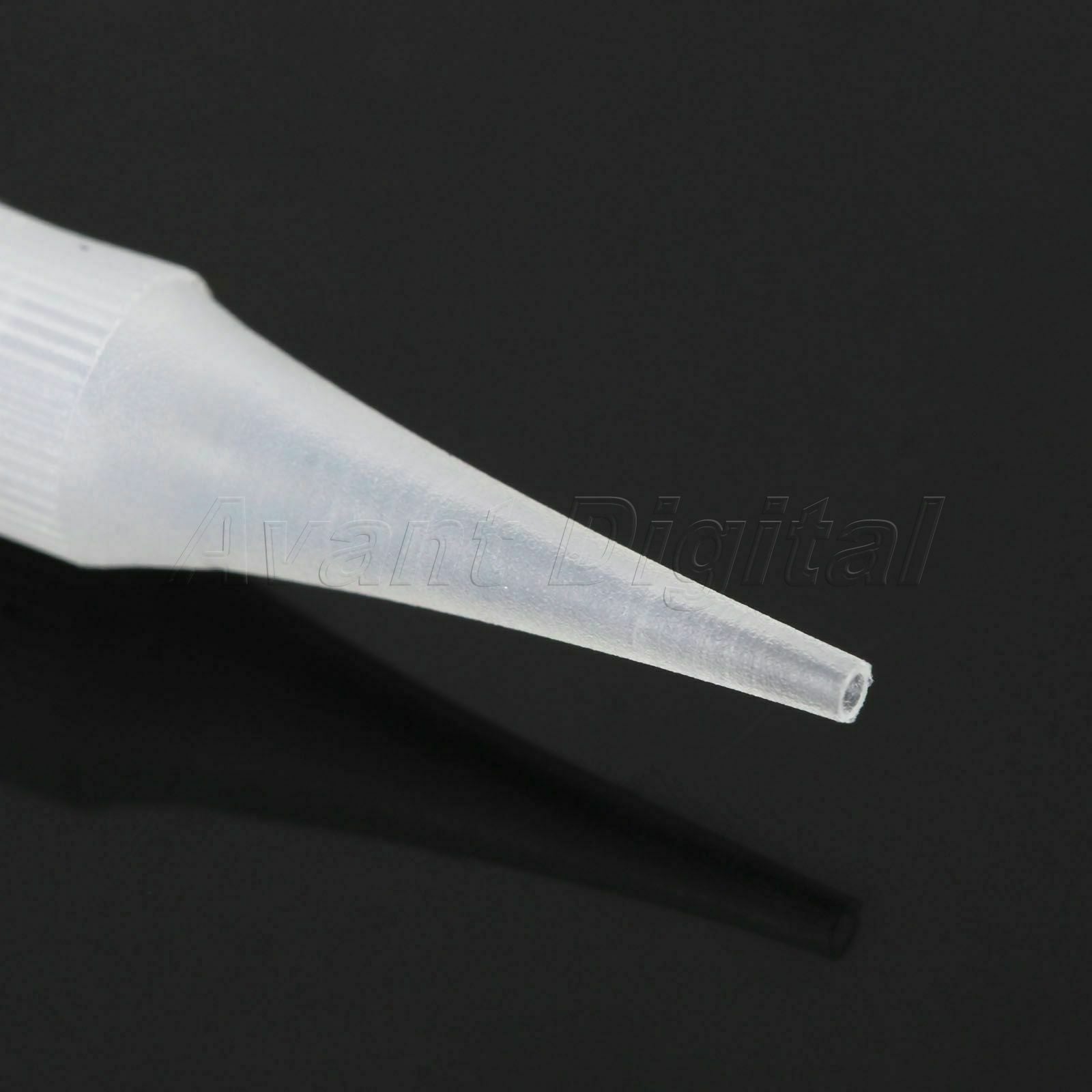 50pcs Mouth 3R Sterile Disposable Tattoo Nozzle Tips Needle Tube Machine Supply