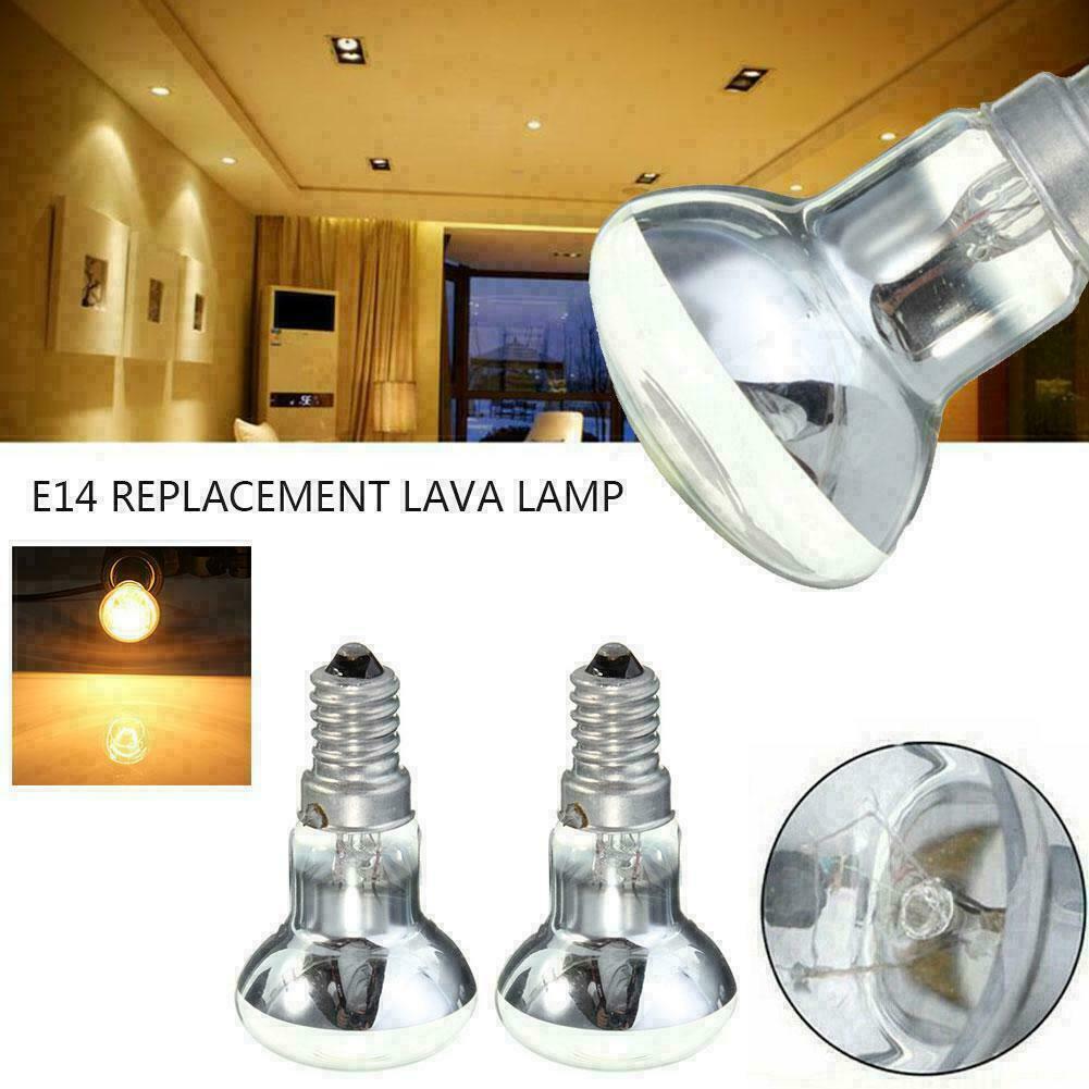 1Pcs E14 Replacement Lava Lamp R39 30W 240V Spotlight Screw Light Type Bulb I6M6