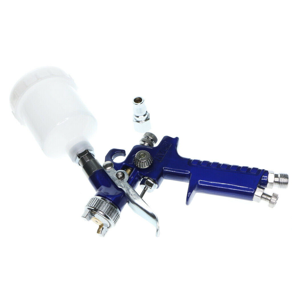 Mini Air Spray Gun Tool HVLP Paint Sprayer Car Vehicle Repair 0.8mm Nozzle Kit