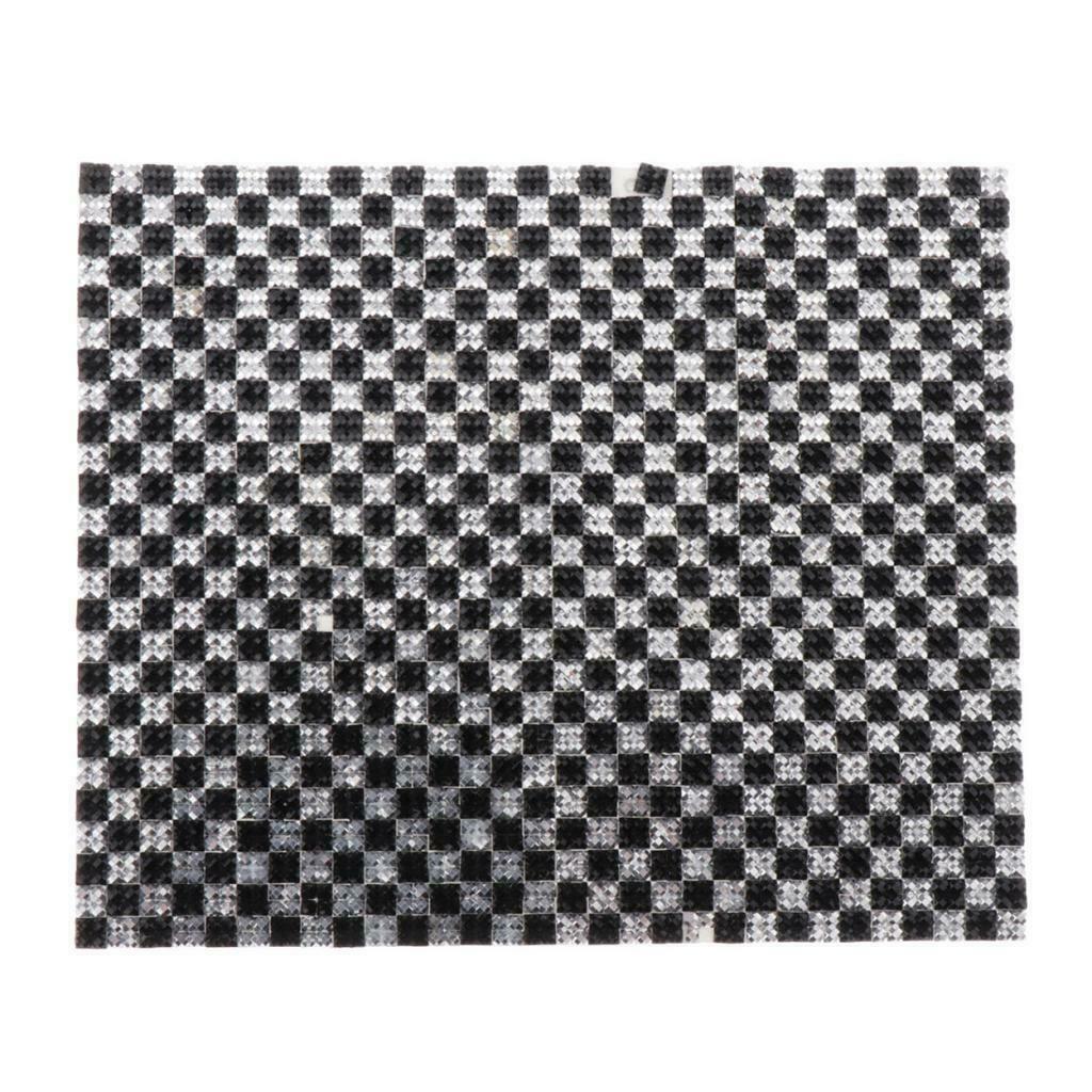 2 Packs Mosaic Wallpaper Floor Covering for 1:12 Room Ornaments Accessory