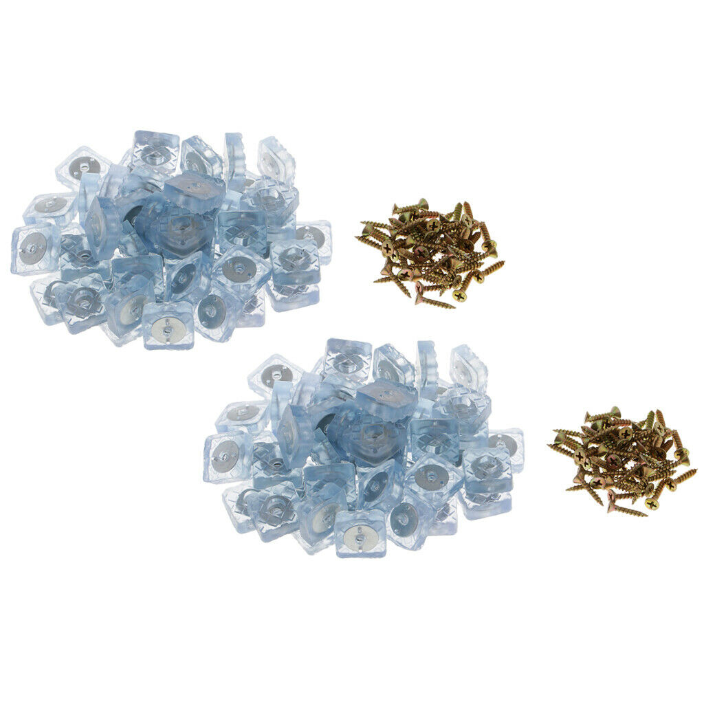 100 Pieces Non-slip Feet Rubber Furniture Plugs