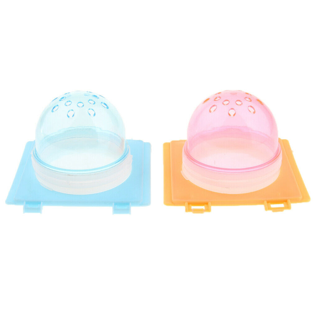 2 Pcs Small Animals Cage Accessories Hamster Tunnel Plugs