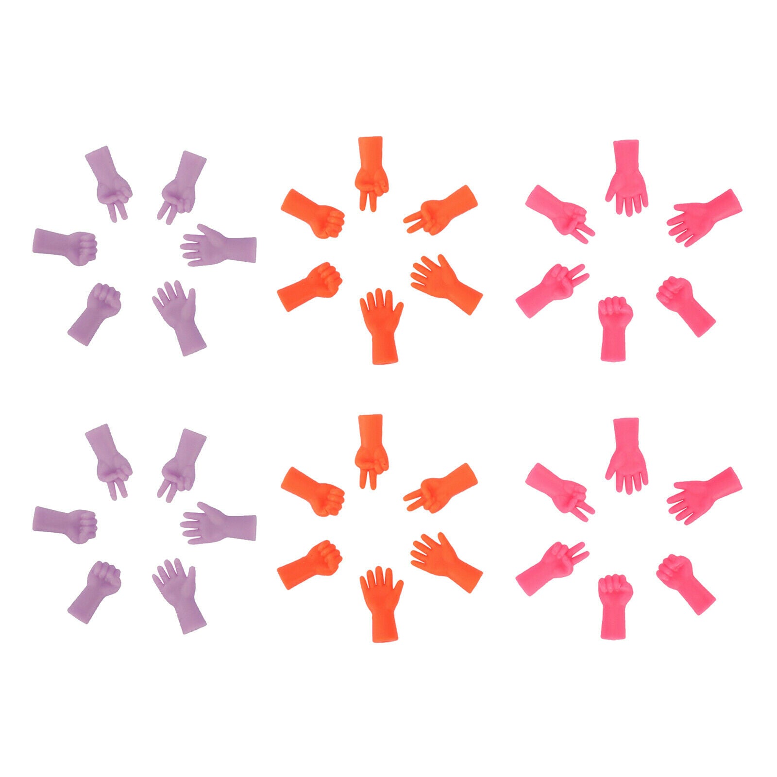 Pack of 36 Knitting Needles Point Protectors DIY Weave Sewing Non-slip