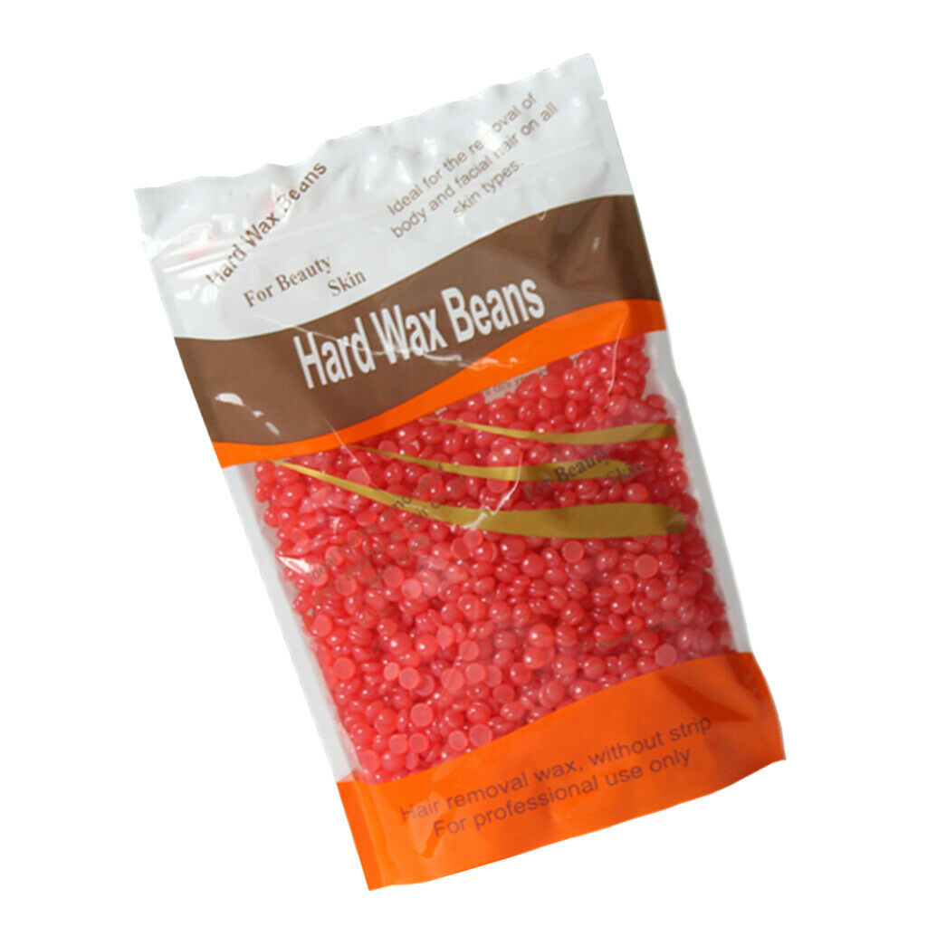100g Hard Wax Bean Hair Removal Bikini Depilatory No Strip Pellet Strawberry
