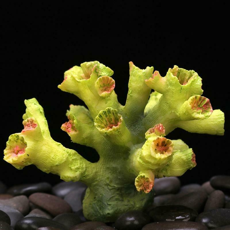 Mini Coral Aquarium Decoration Fish Tank OrnamentsToys for Fish Play