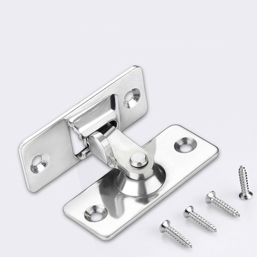 Right Angle Door Latch Barrel Bolt with Screws for Doors Buckle Sliding Lock