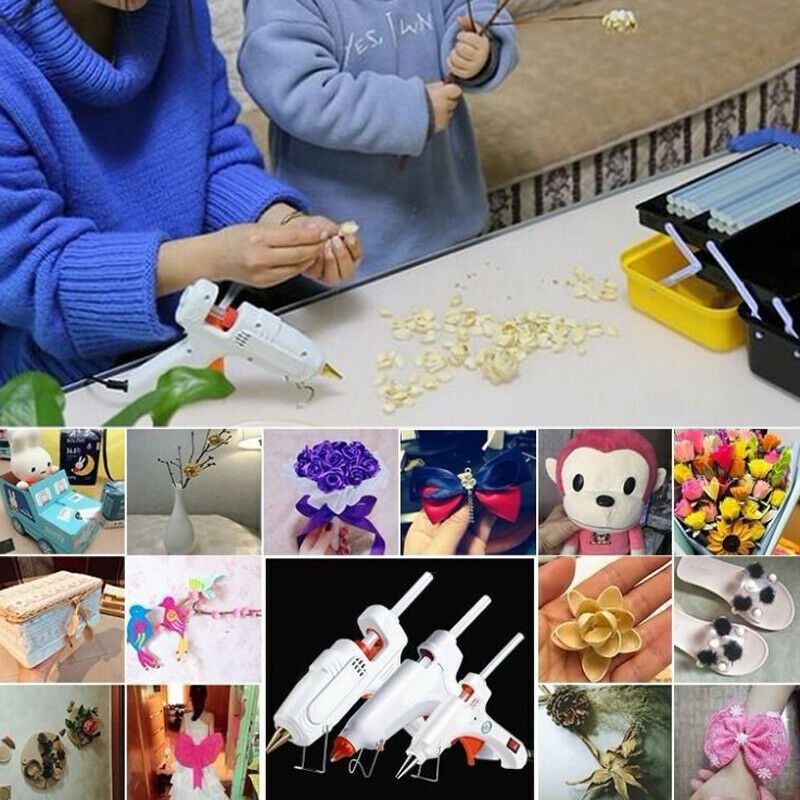 100W 220V Professional Hot Melt Glue Gun Heater Repair DIY Tool with Base Switch