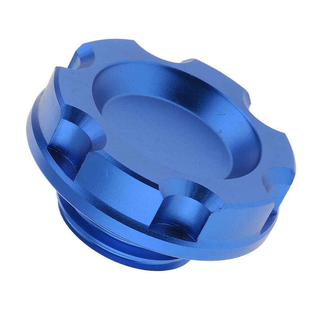 2PCS M32x3.5 Car Engine Fuel Filler Tank   Cover Plug For  Blue+Red