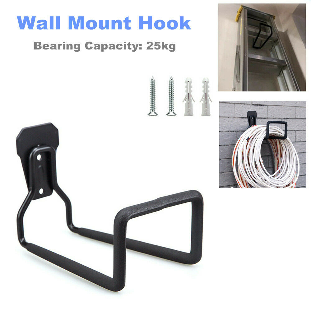 Heavy Duty Wall Mounting Metal Garage Water Pipe Wire Storage Hook Tool Hanging