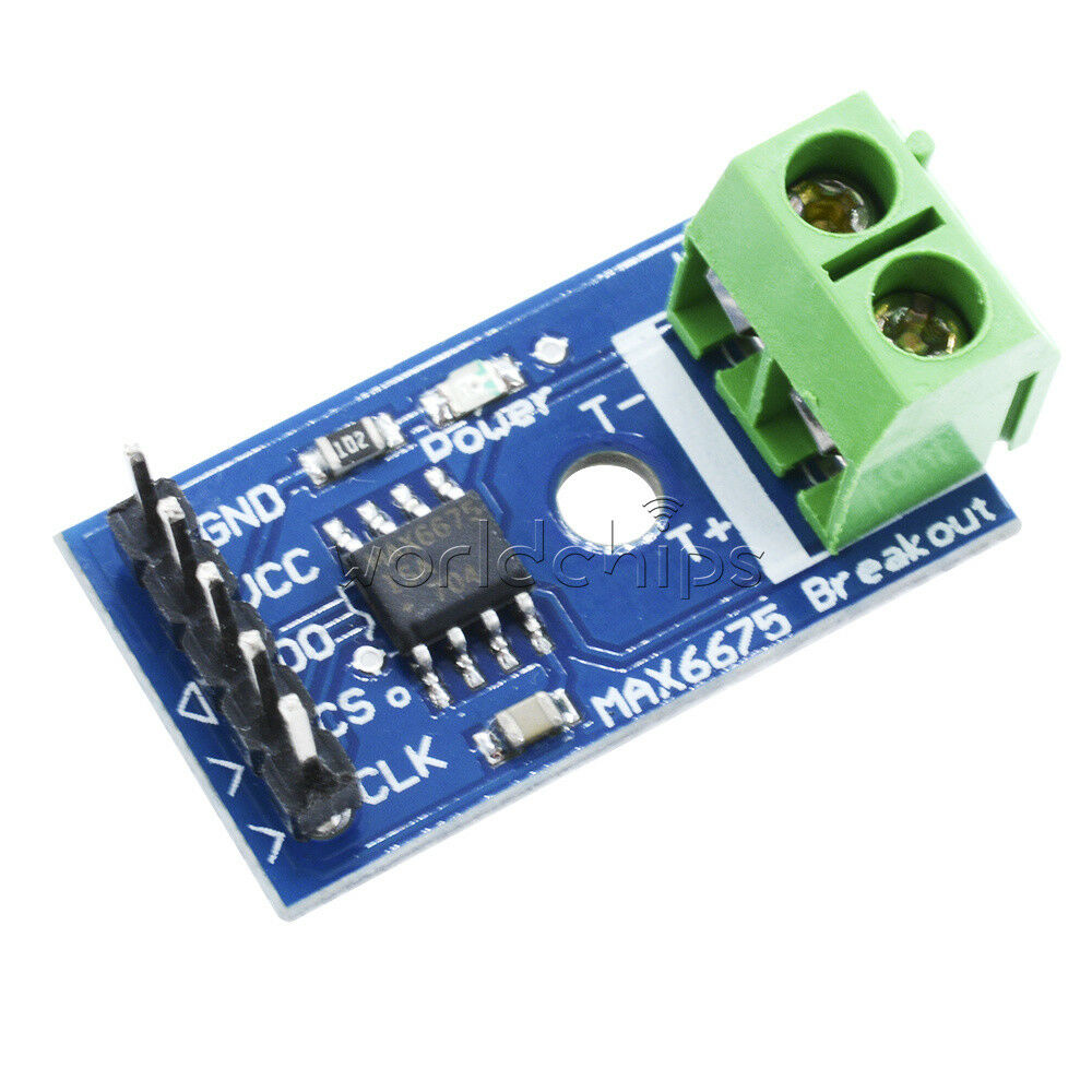 2PCS Type K MAX6675 SPI Interface Thermocouple Temperature For Arduino