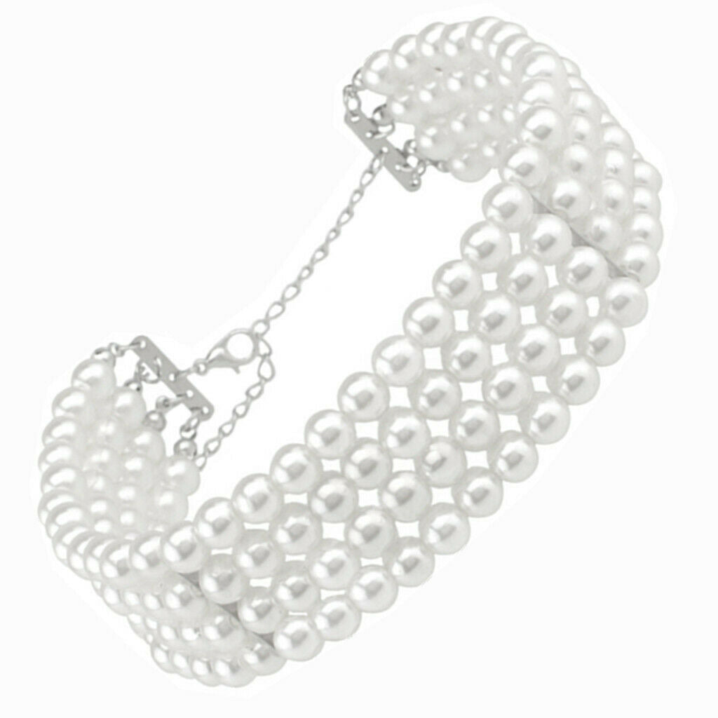 Luxury Women's Beaded Choker Necklace - Fashion Jewelry Gift