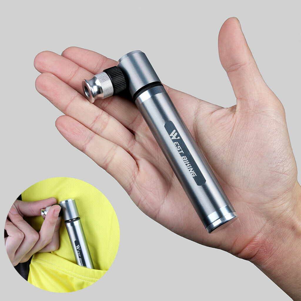 Pocket Bicycle Air Pump Inflator Tyre Basketball High Pressure Hand Pump