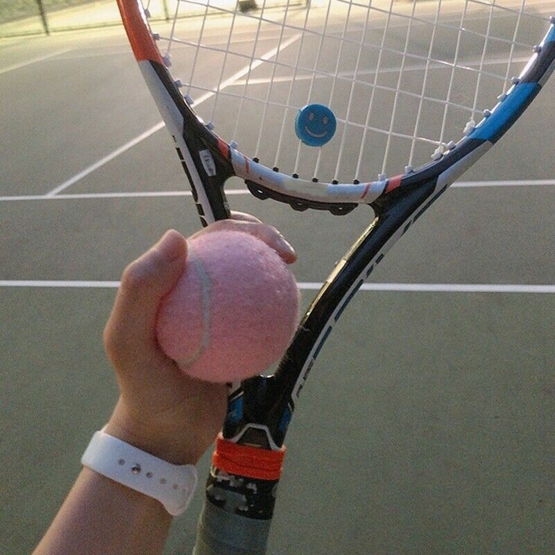 6Pcs Pack Pink Tennis Balls Wear-Resistant Elastic Training Balls 66mm LadieD8K8