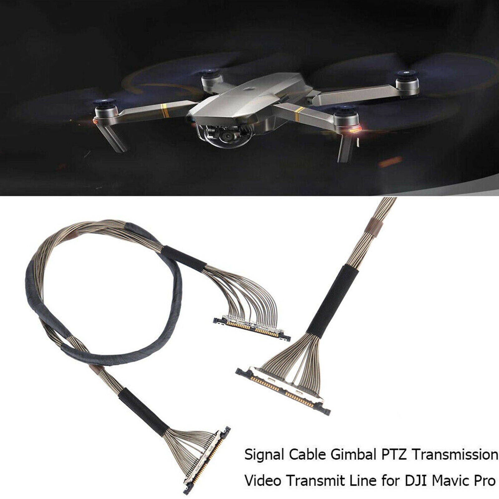 Signal Cable Gimbal PTZ Transmission Video Transmit Line for DJI Mavic Pro
