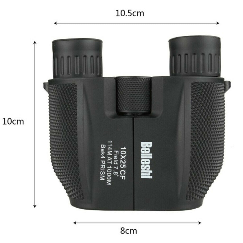 Kids Binoculars 10X25 Compact High Resolution for Wildlife Outdoor Games