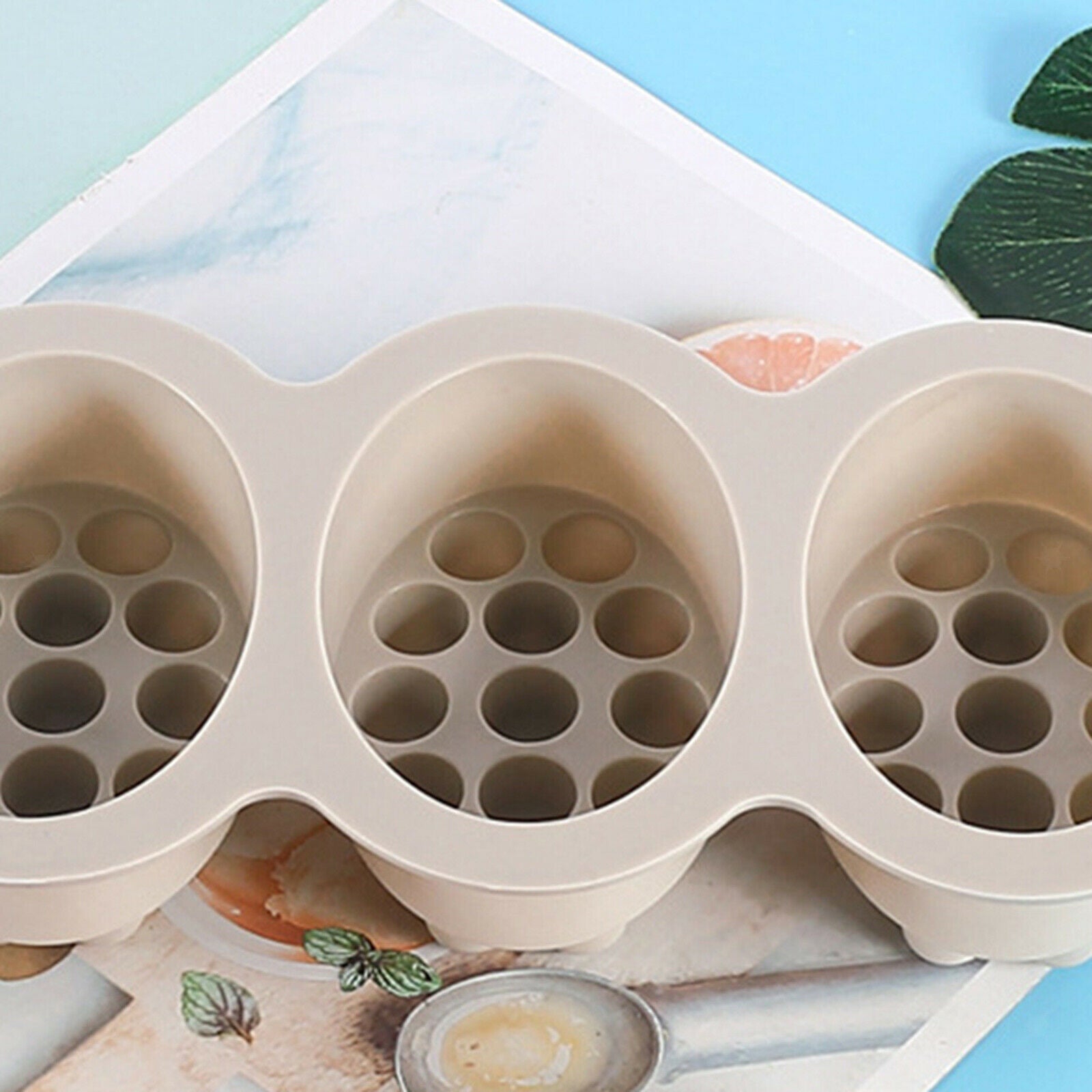 4 Cavity Silicone Soap Mold Handmade Soap Mold Nonstick DIY Craft Mould