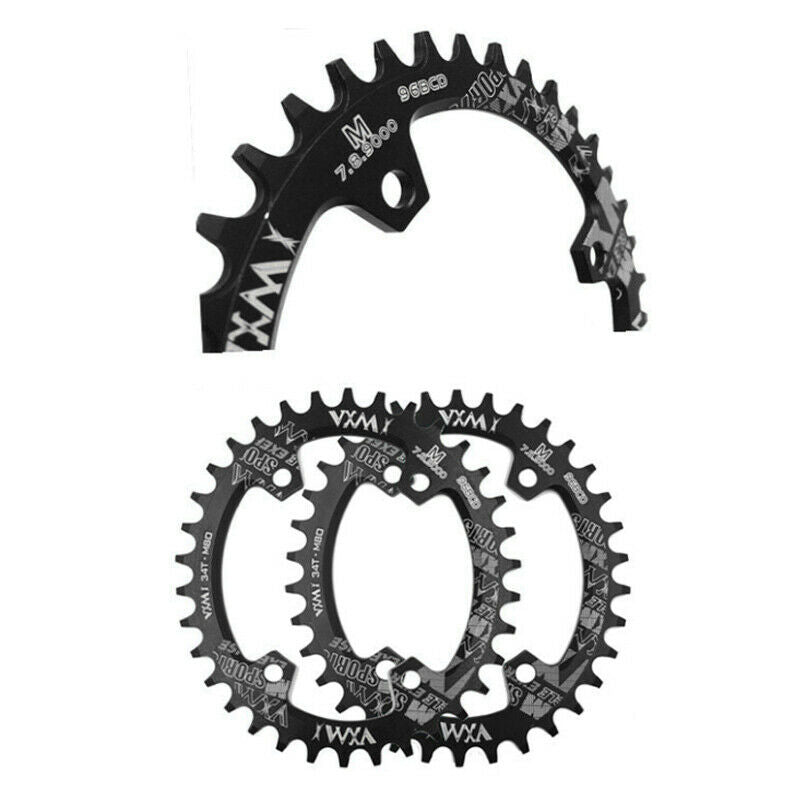 36T Aluminum Mountain Bike Narrow Wide Crank Chainring MTB Road Bike Chainwheel