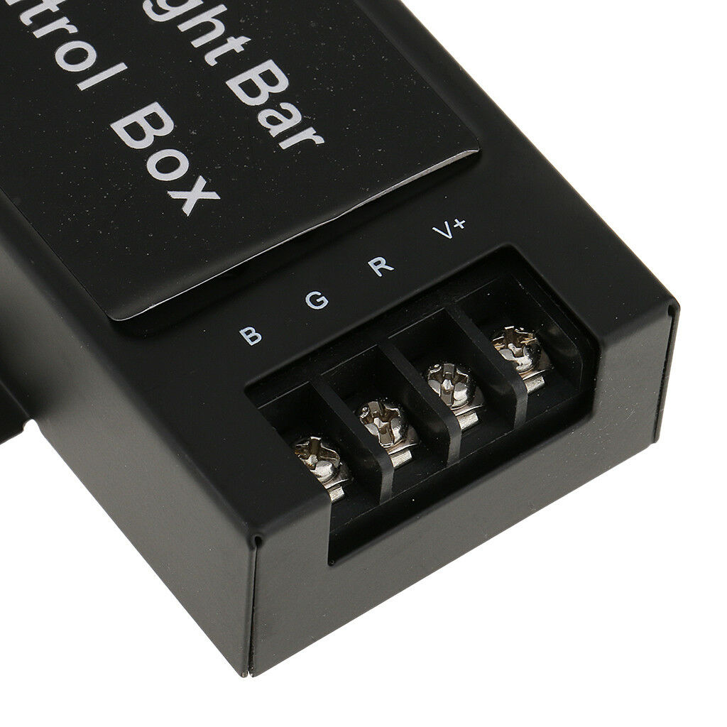 Car LED Bar Strobe Controller Box with Wireless Remote 12-24V