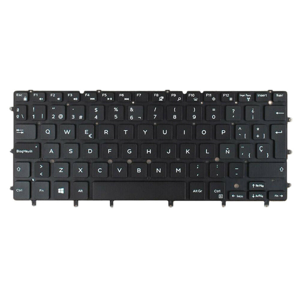 Laptop Keyboard Spanish SP Layout W/ Backlit For  XPS