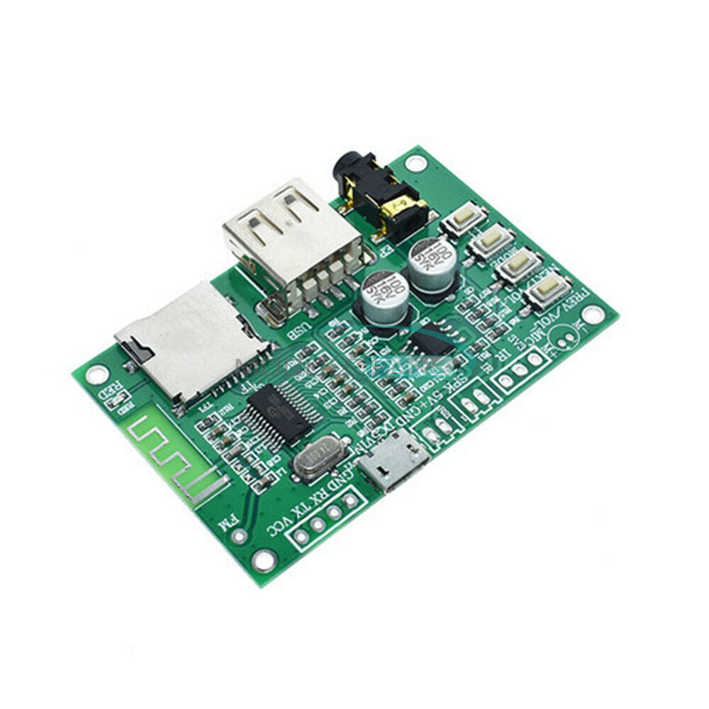 Bluetooth 5.0 Dual Lossless Audio Power Amplifier Board Module Tf Card U Disk