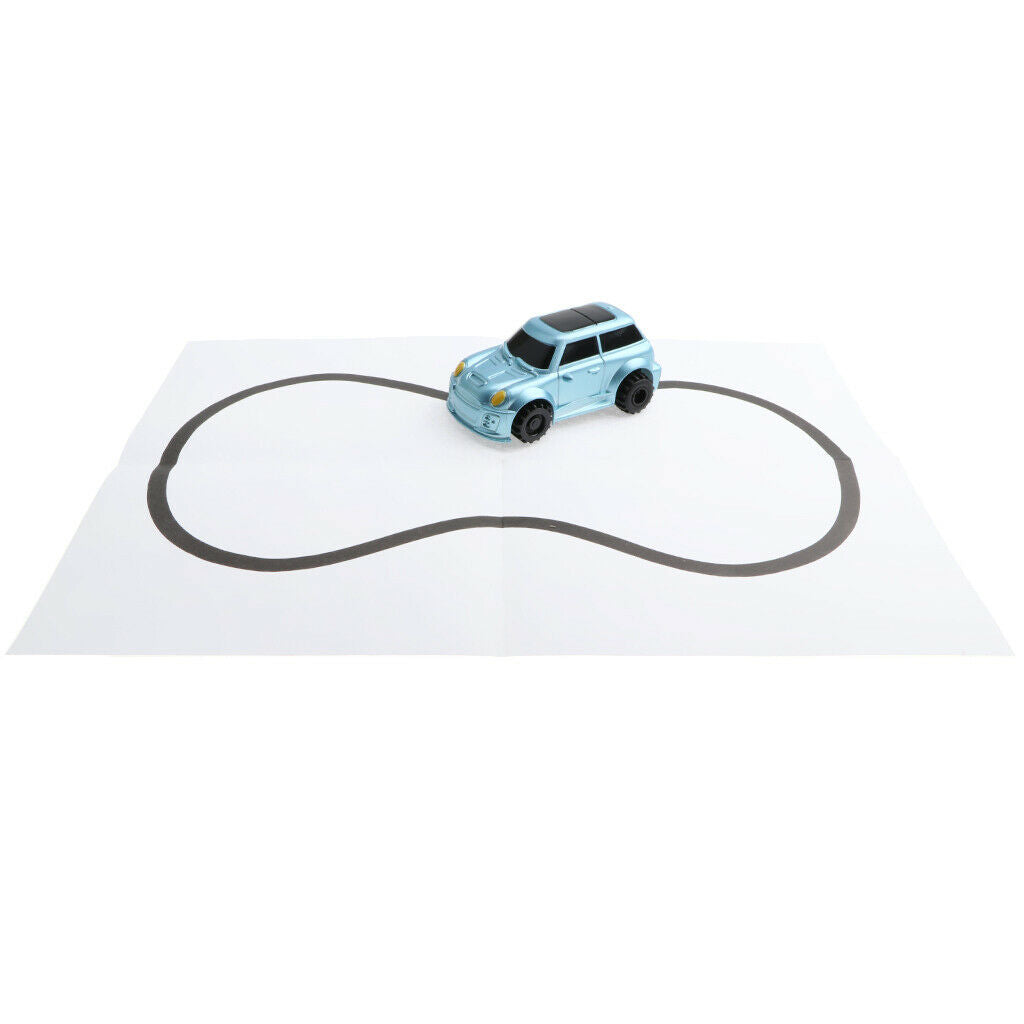 Mini  Inductive Car (Follows Black Line)  Gift for Kids & Children,