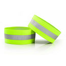 Reflective Band - Fully Adjustable Safety Ankle Arm Leg Strap - Great for Night