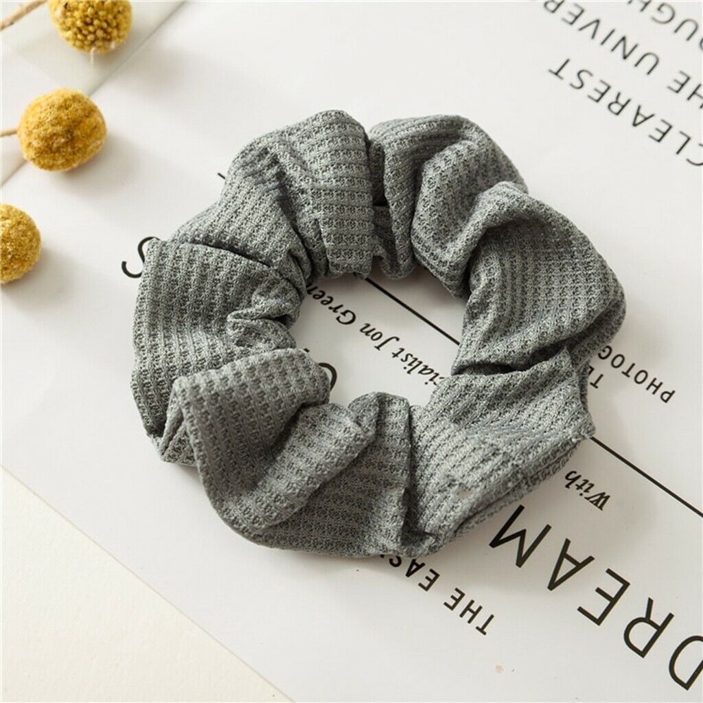 9 colors hair scrunchies cotton hair wobbles hair scrunchie ponytail