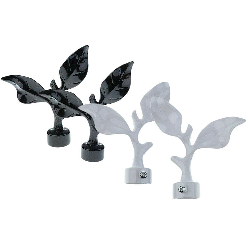 4-Piece Home Curtain Rods and Hardware - Decorative Ball Rods for Home Decor