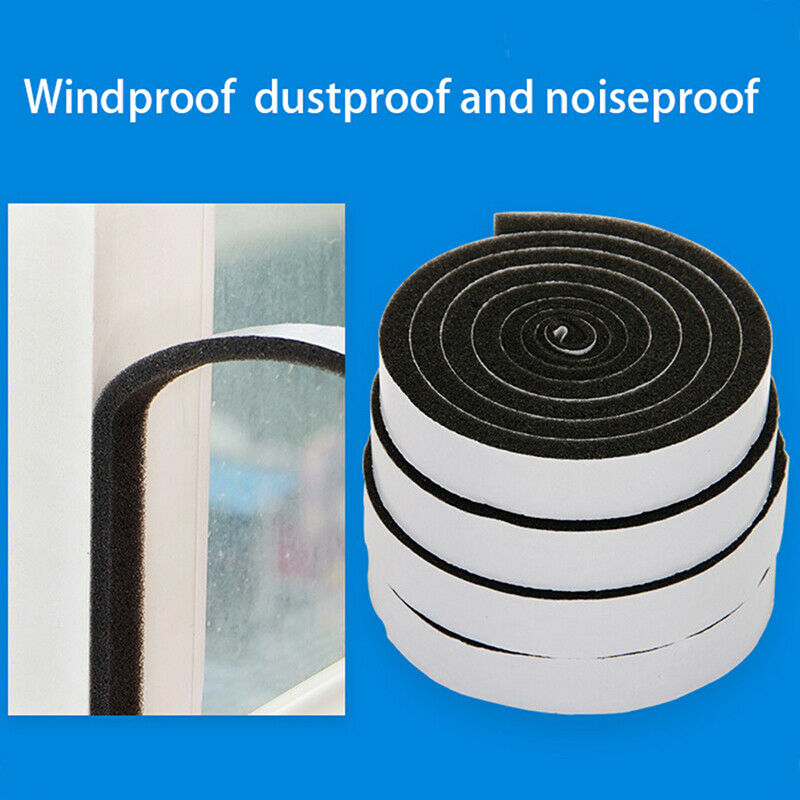 soundproof foam weather stripping door seal strip self adhesive insulatio.l8