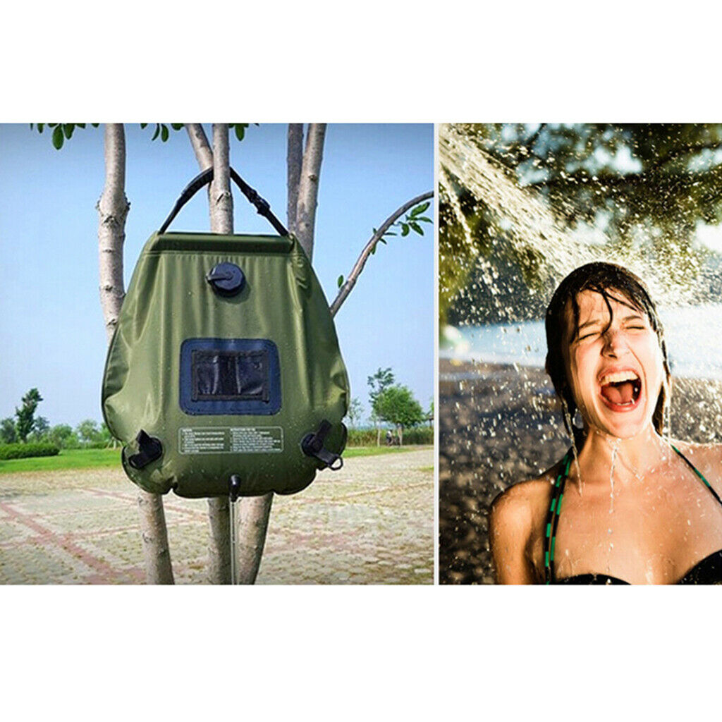 Portable Shower Bag Camping Large Capacity Water Bath Camping Shower Supplies