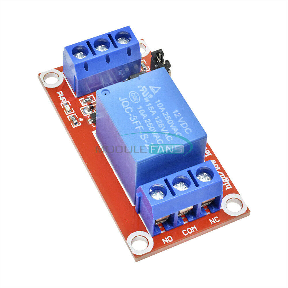 New 1-Channel H/L Level Triger Optocoupler Relay Module for Arduino 12V