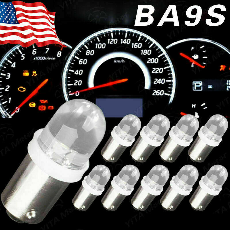 20*/set BA9S 233 T4W Led Smd Xenon White Side Light Bulb Lamps Canbus No Error