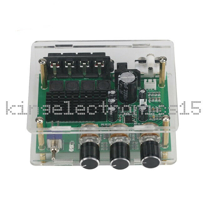 TPA3116D2 Stereo Amplifier Audio Board 80WX2 Digital Amp Sound Preamplifier Tone
