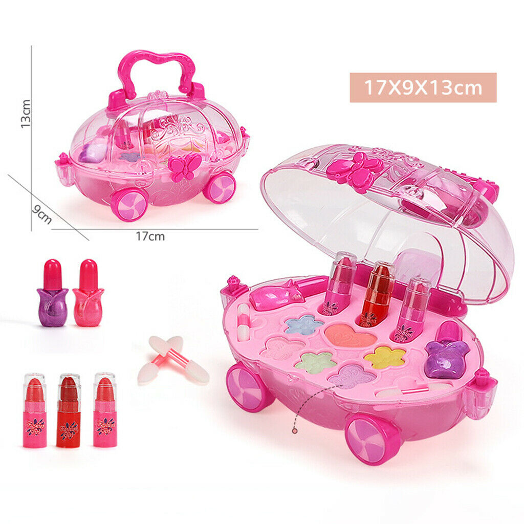 Makeup Set Fun Eye Shadow Washable Vanity Cosmetics Set with Makeup Case