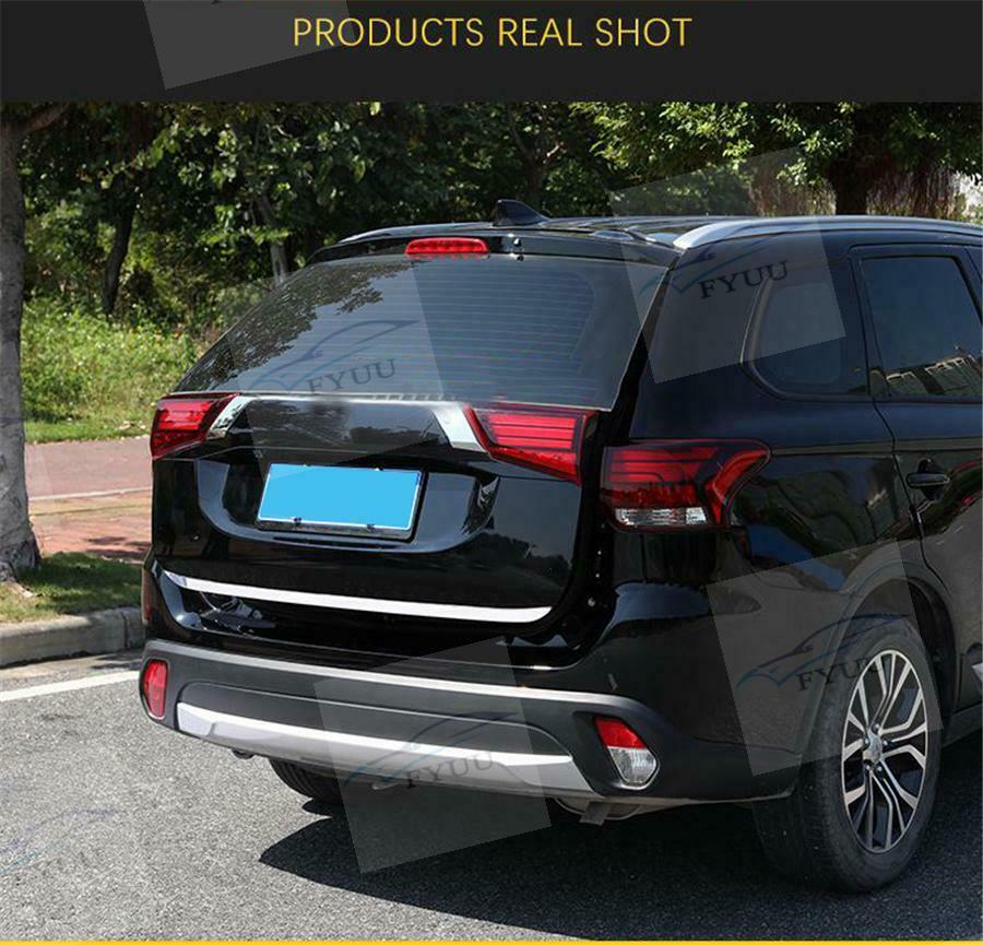 Tailgate Rear Door Bottom Cover back door trim for Mitsubishi Outlander 2013-19