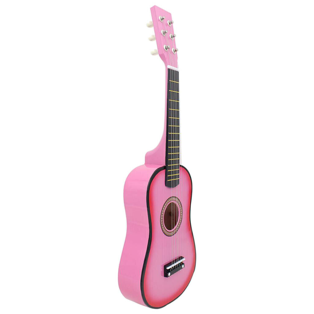 23'' 6-String Folk Acoustic Guitar for Beginners Music Lovers Students Kids Xmas