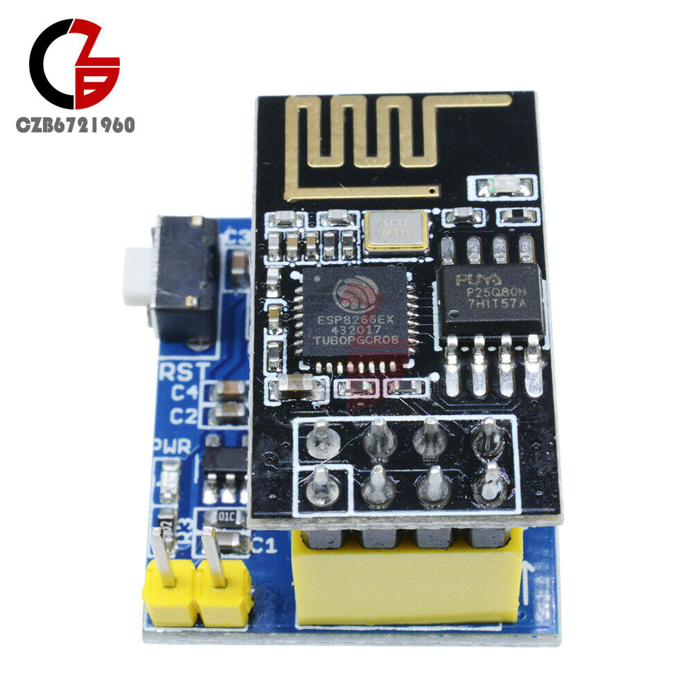 2PCS ESP8266 ESP-01/01S DHT11 Temperature & Humidity Sensor Transceiver Module