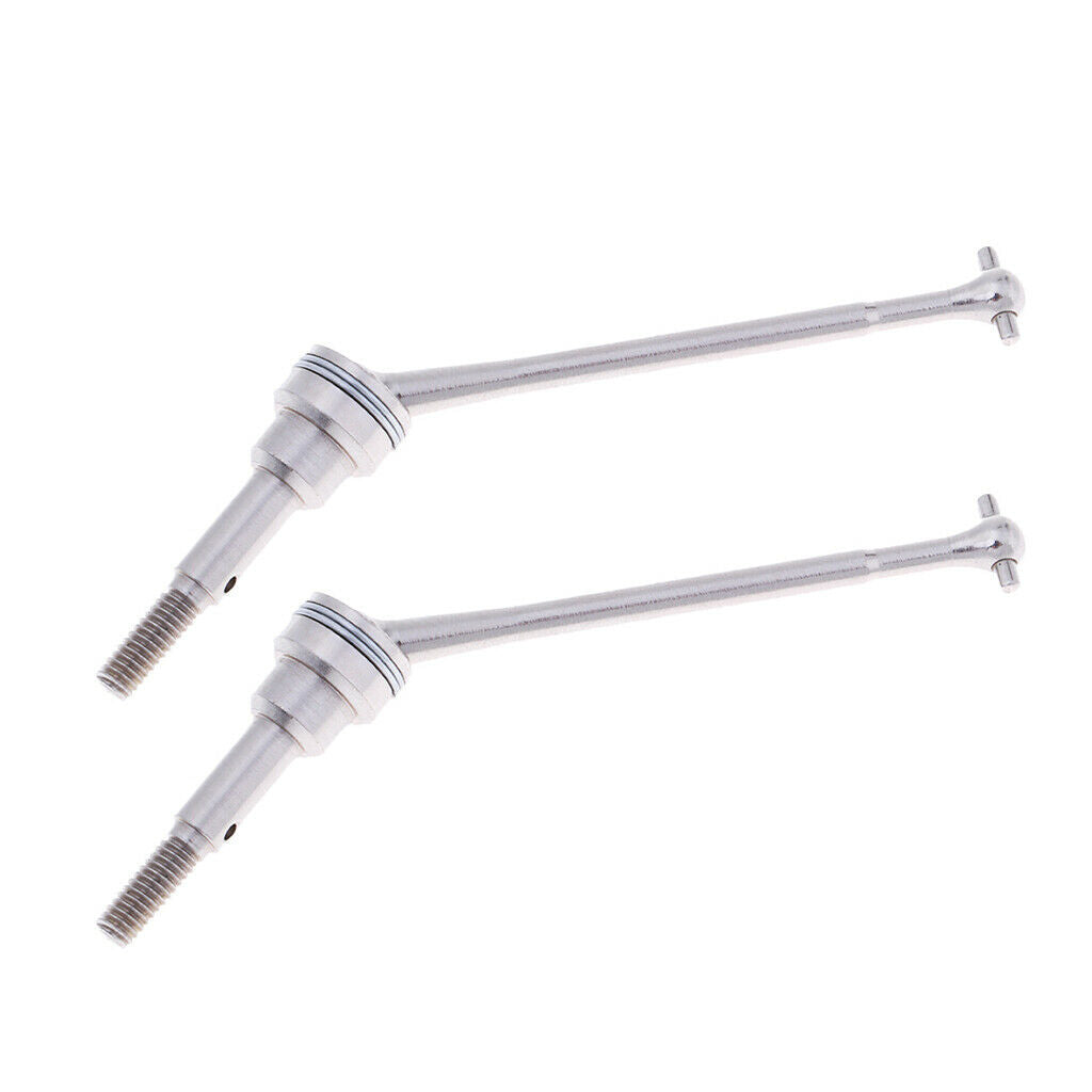 2Pcs RC Metal Universal Drive Shaft Joint for WLtoys 12423 12628 Crawler Parts