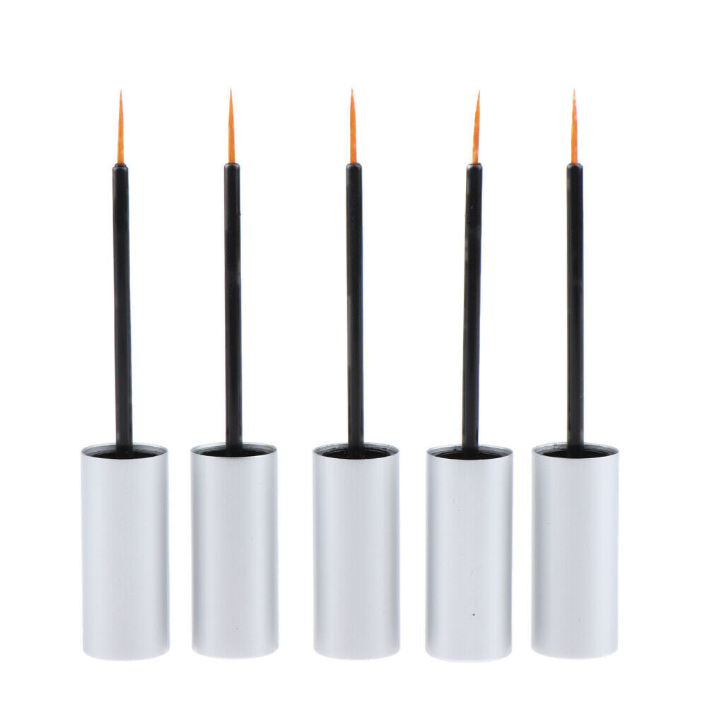 5 PCS Makeup Empty Eyeliner Pen Tube Liquid Eye Liner Cosmetic Container Set