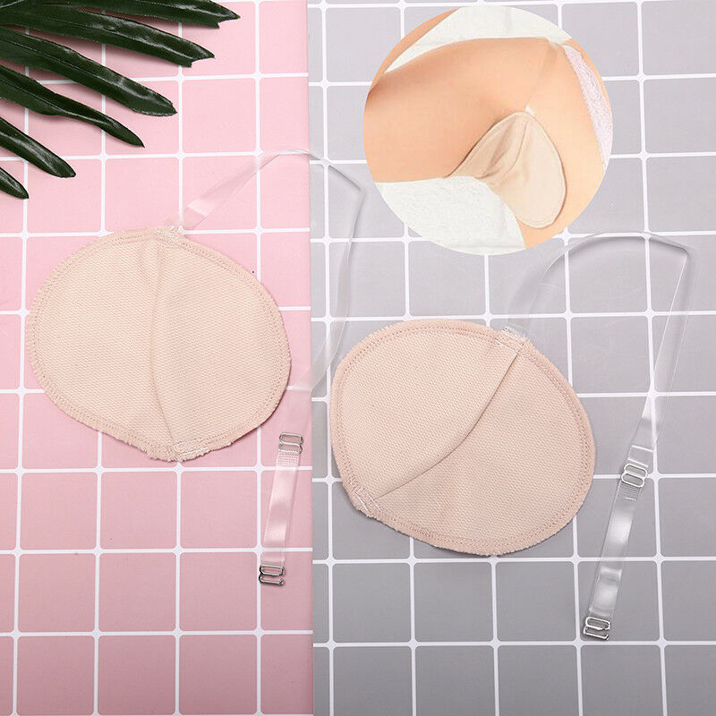 1Pair underarm sweat shieldpad washable armpitsweat absorbing shoulder strapATDD