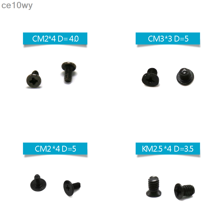 320pcs M2/M2.5/M3 Machine Screws Set for Laptop/Hard Disk/Keyboard/Phone/PC