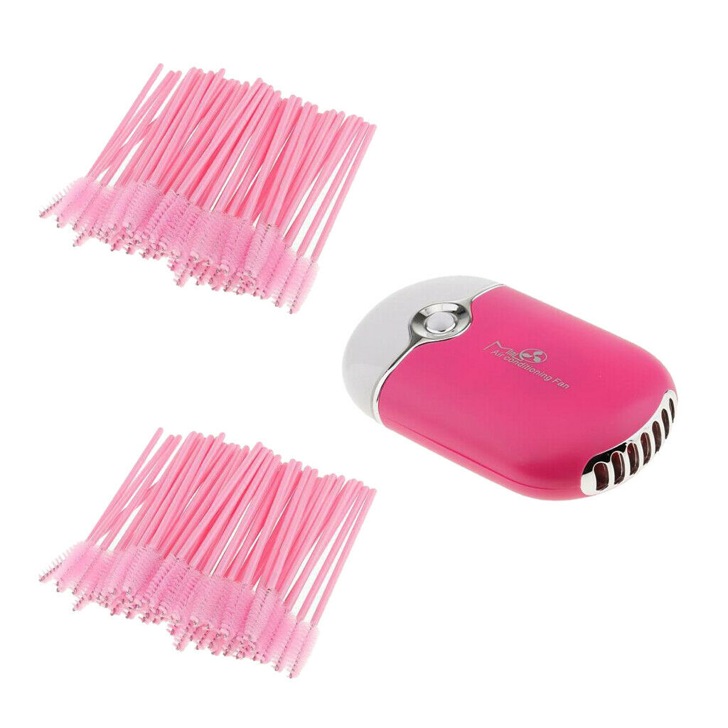 USB Portable Mini Fan Air Conditioning Blower Eyelash Extension Glue Quick Dryer