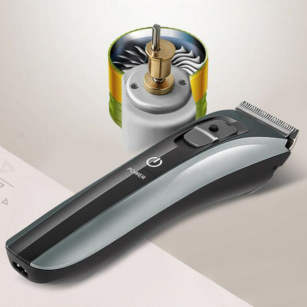 Hair Clipper Trimmer Mens Barber Hair Cutting Kit Professional Machine Cordless