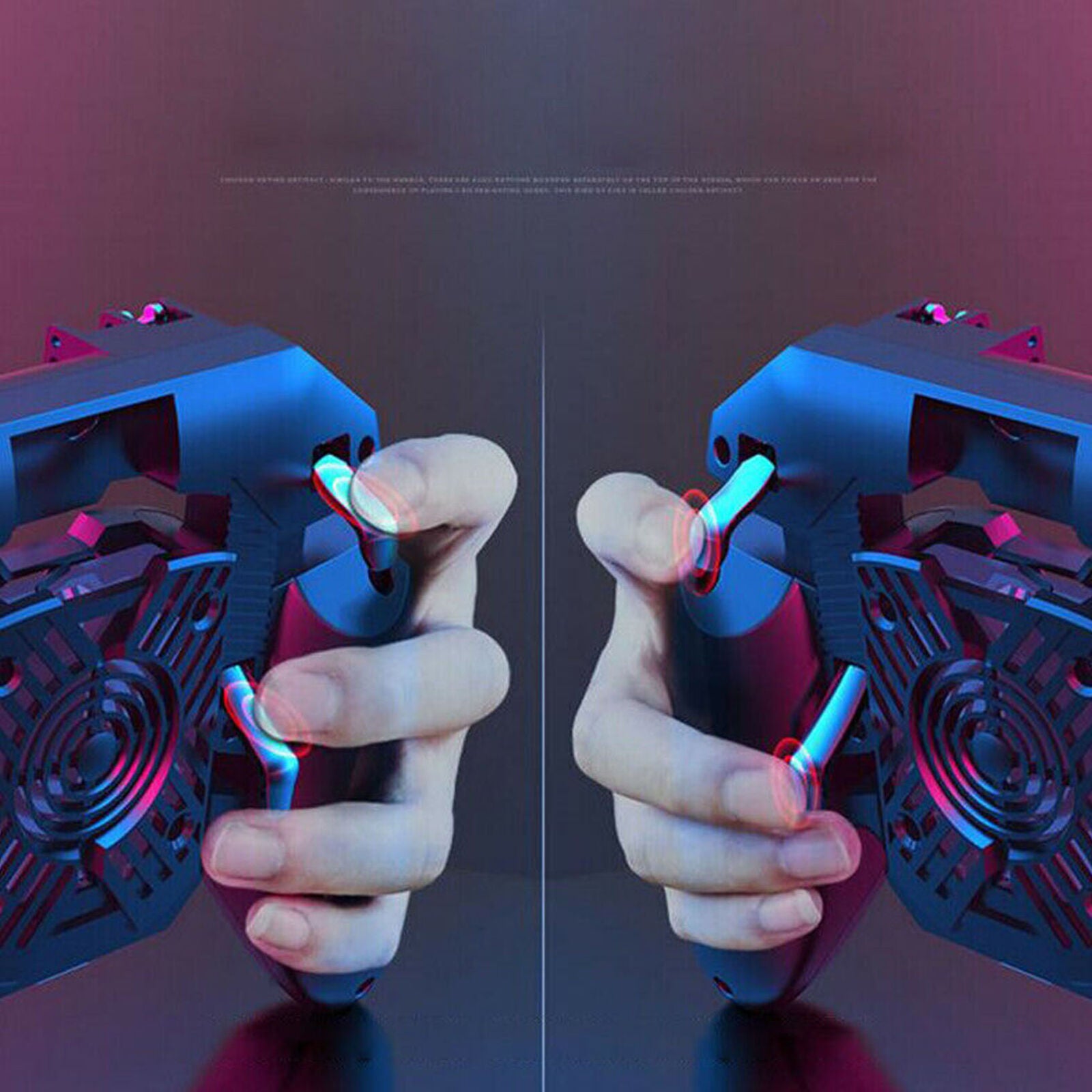 Mobile Phone Trigger Joystick Controller with Cooling Fan Gamepad For PUBG Game